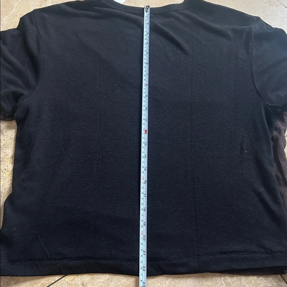 2 NWT Tall Gap Linen Crop Tees - Picture 8 of 11